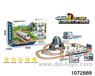 Electric Track Set (lights and music) in window box