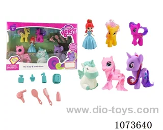 Vinyl animal set
