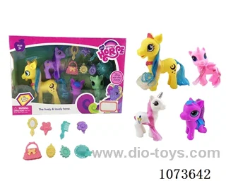 Vinyl animal set