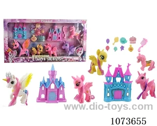 Vinyl animal set