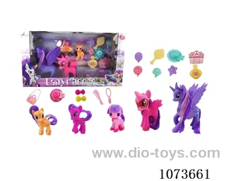 Vinyl animal set