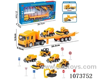 Alloy sliding container truck