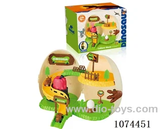 Dinosaur amusement park