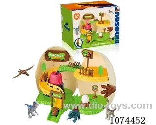 Dinosaur amusement park