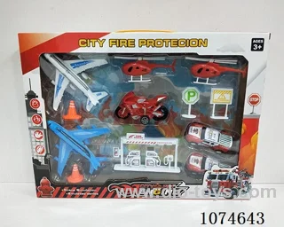 pull back car set