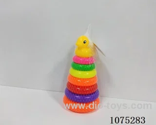 Seven-story Rainbow Tower (Big Yellow Duck)