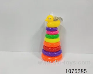 Eight-story Rainbow Tower (Big Yellow Duck)