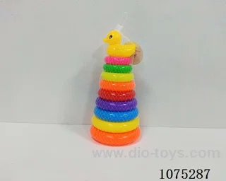 Nine-story Rainbow Tower (Big Yellow Duck)