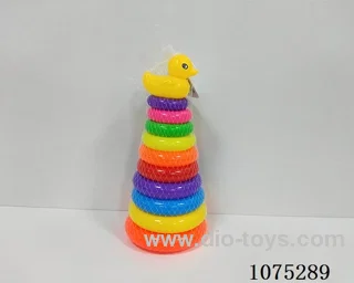 10-story Rainbow Tower (Big Yellow Duck)