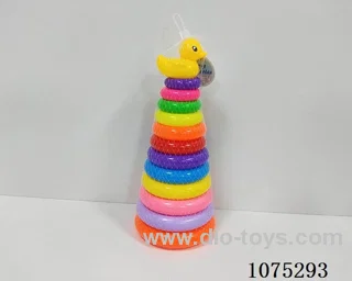 Twelve story Rainbow Tower (Big Yellow Duck)