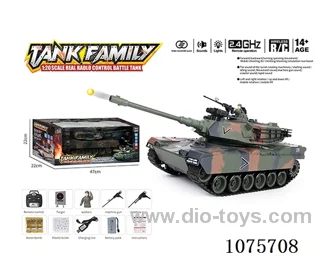 1:18 2.4G 20ch rc tank with water bullet
