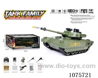 1:18 2.4G 20ch rc tank with water bullet