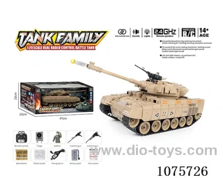 1:18 2.4G 20ch rc tank with water bullet