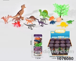 16pcs dinosaur set（12 barrel/box）