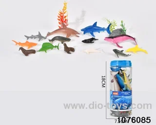 16pcs sea animal set