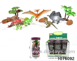13pcs dinosaur set（6 barrel/box）