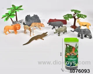 13pcs wild animal set