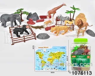 30pcs wild animal set