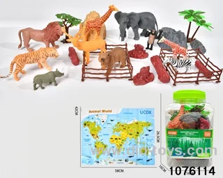 30pcs wild animal set