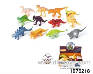 12pcs 5 inch dinosaur set