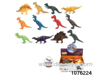 12pcs 9 inch dinosaur set