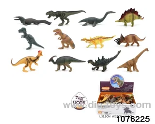 12pcs 9 inch dinosaur set