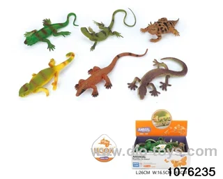 12pcs 8 inch lizard