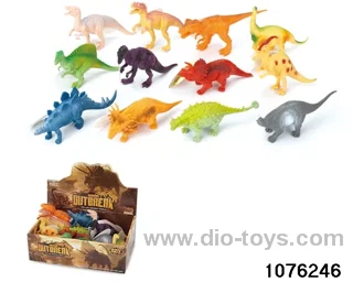 12pcs 5 inch dinosaur