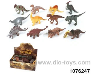 12pcs 5 inch dinosaur