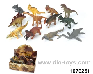 12pcs 9 inch dinosaur