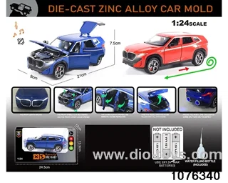 1:24 Alloy Car with Lights & Sound Effects in window box