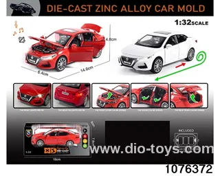 1:32 Alloy Car with Lights & Sound Effects in window box