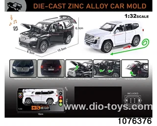 1:32 Alloy Car with Lights & Sound Effects in window box