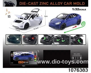 1:32 Alloy Car with Lights & Sound Effects in window box
