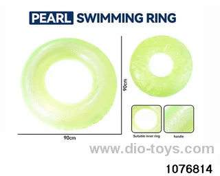 inflatable swimming ring in opp bag