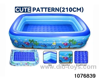 inflatable swimming pool in opp bag