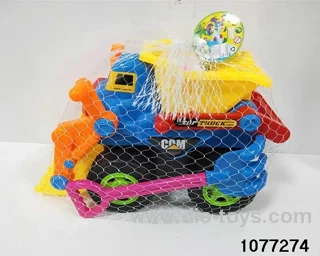 Beach Construction Vehicle in Net bag