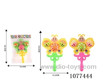 Butterfly rattle