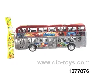 Inertia double-decker buses in opp bag
