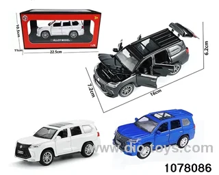 1:28 Alloy Car in window box