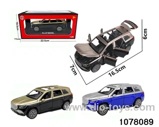 1:28 Alloy Car in window box