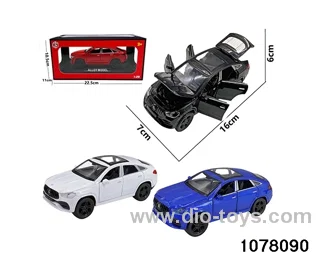 1:28 Alloy Car in window box