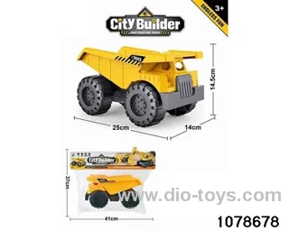 lorries in PP bag with header