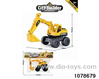 bulldozers in PP bag with header