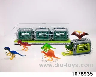 dinosaurs in PVC cover