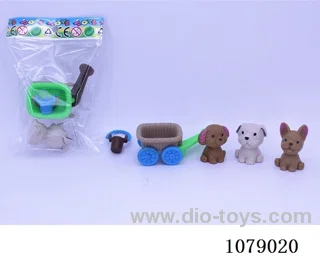 Cart and 1 small animal (4 mixed)