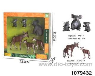 Animal Set（6pcs）in window box