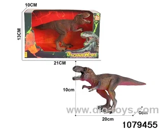 Dinosaur in window box