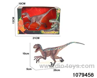 Dinosaur in window box