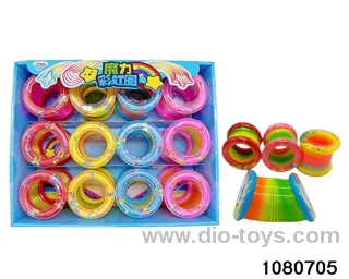 rainbow circle in display box